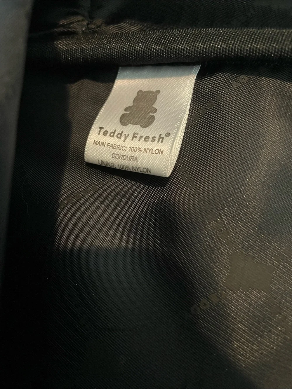 Teddy Fresh Black Backpack/Computer Bag with Neon Yellow Accents